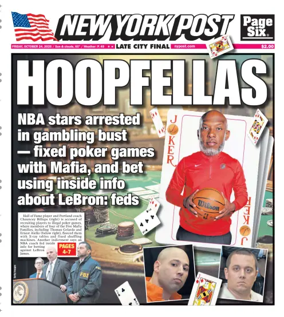 Cover of New York Post