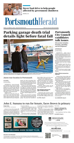 Cover of Portsmouth Herald