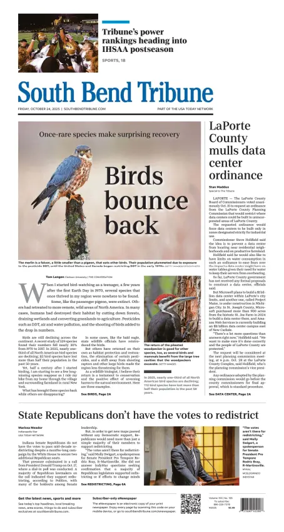 Cover of South Bend Tribune