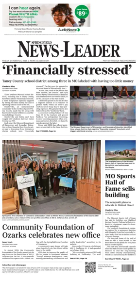 Cover of Springfield News-Leader