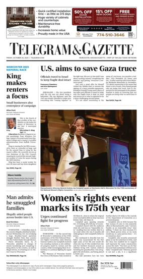 Cover of Telegram & Gazette