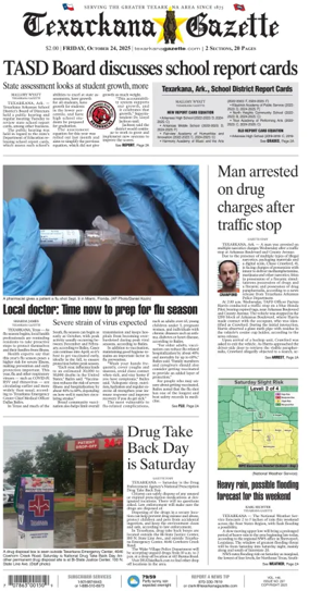 Cover of Texarkana Gazette