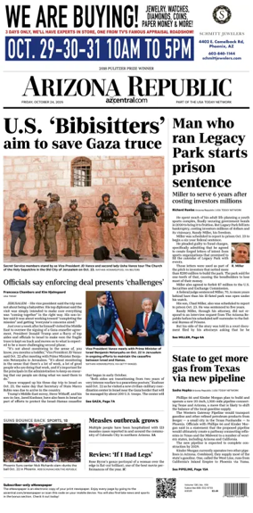 Cover of The Arizona Republic