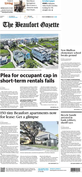 Cover of The Beaufort Gazette