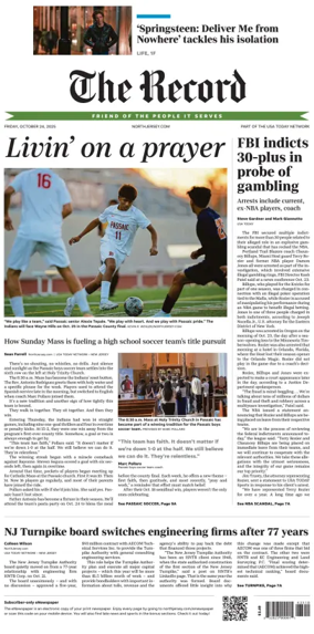 Cover of The Bergen Record