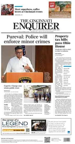 Cover of The Cincinnati Enquirer