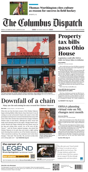 Cover of The Columbus Dispatch