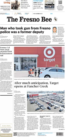 Cover of The Fresno Bee