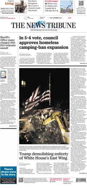 Cover of The News Tribune