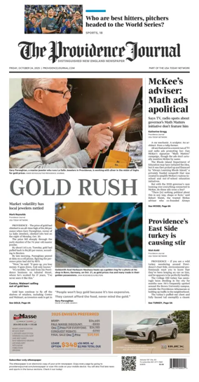 Cover of The Providence Journal