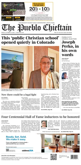 Cover of The Pueblo Chieftain