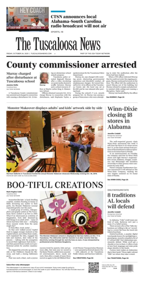 Cover of The Tuscaloosa News