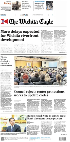 Cover of The Wichita Eagle