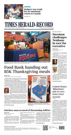 Cover of Times Herald-Record