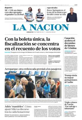 Cover of La Nacion