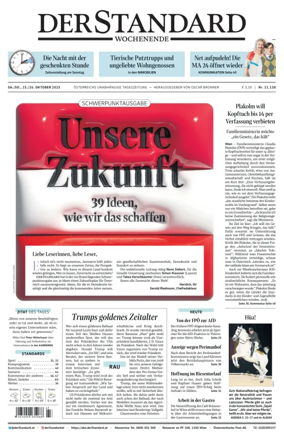 Cover of Der Standard