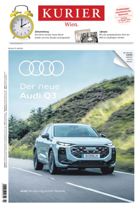 Cover of Kurier (Samstag)