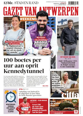 Cover of Gazet van Antwerpen Metropool Stad