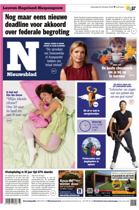 Cover of Het Nieuwsblad