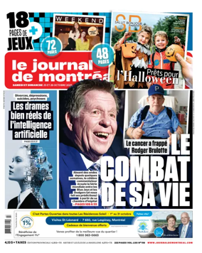 Cover of Le Journal de Montreal