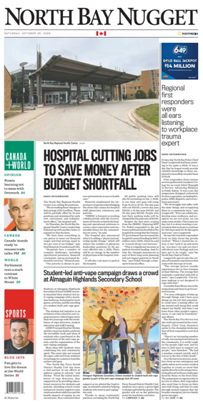 Cover of North Bay Nugget