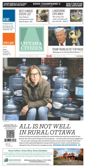 Cover of Ottawa Citizen