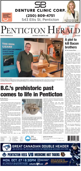 Cover of Penticton Herald