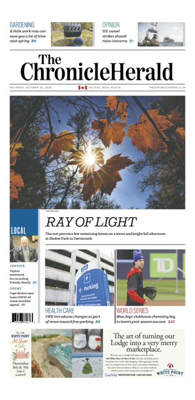 Cover of The Chronicle Herald (Provincial)