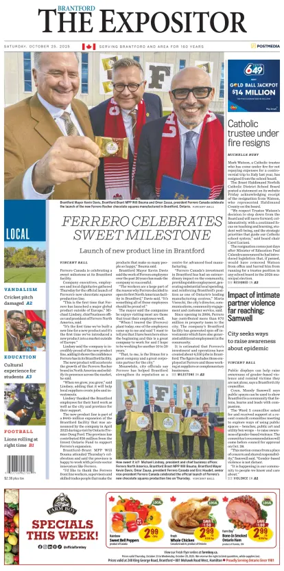Cover of The Expositor (Brantford)