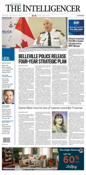 Cover of The Intelligencer (Belleville)