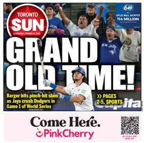 Cover of Toronto Sun