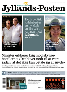 Cover of Jyllands-Posten