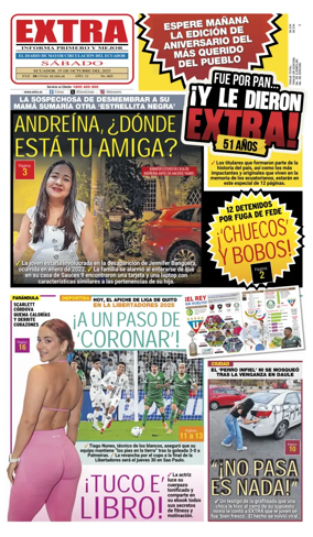 Cover of Diario Extra