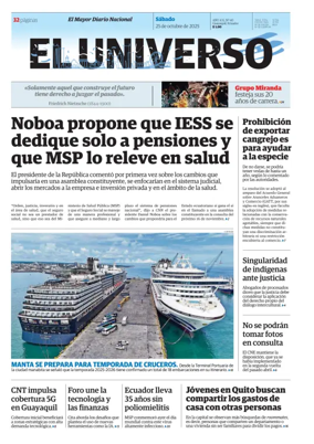 Cover of El Universo