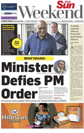 Cover of Fiji Sun