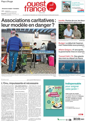 Cover of Ouest France (Pays d'Auge)