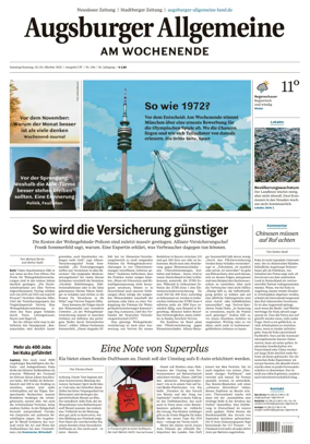 Cover of Augsburger Allgemeine (Land West)
