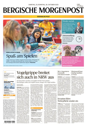 Cover of Bergische Morgenpost Wermelskirchen/Hückeswagen/Radevormwald