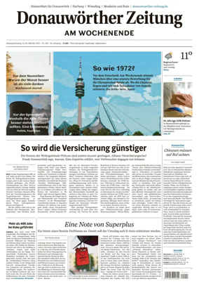 Cover of Donauwoerther Zeitung