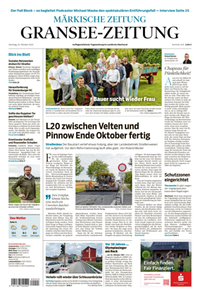 Cover of Gransee-Zeitung
