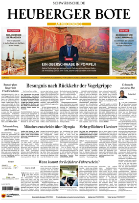 Cover of Heuberger Bote