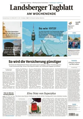 Cover of Landsberger Tagblatt