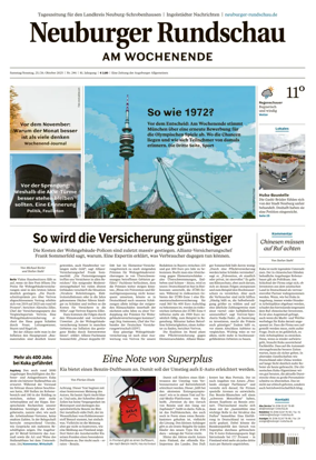 Cover of Neuburger Rundschau