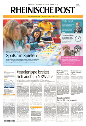 Cover of Rheinische Post - Xanten and Moers