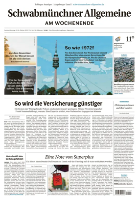 Cover of Schwabmuenchner Allgemeine