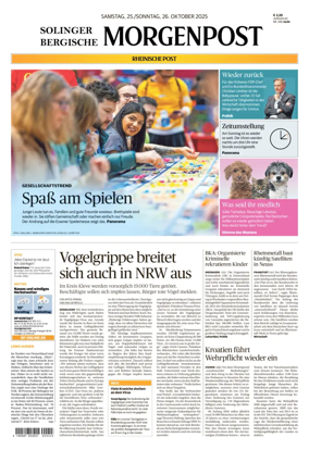 Cover of Solinger Bergische Morgenpost/Remscheid