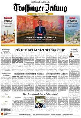 Cover of Trossinger Zeitung