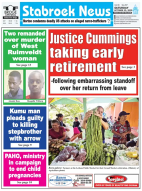 Cover of Stabroek News