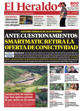 Cover of Diario El Heraldo