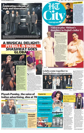 Cover of Hindustan Times (Gurgaon) - City